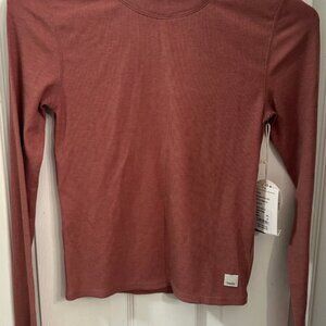 Vuori LONG-SLEEVE MUDRA FITTED TEE